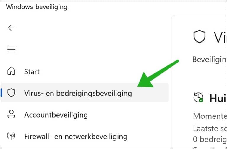 Windows beveiliging tijdelijk uitschakelen (bijgewerkt)