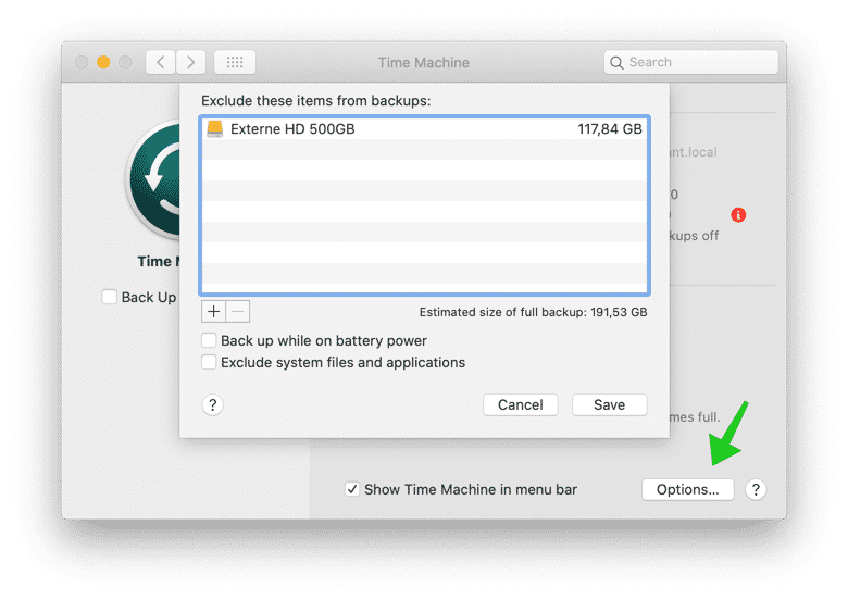 Setting up Time Machine in Mac OS, This is how Time Machine works PC