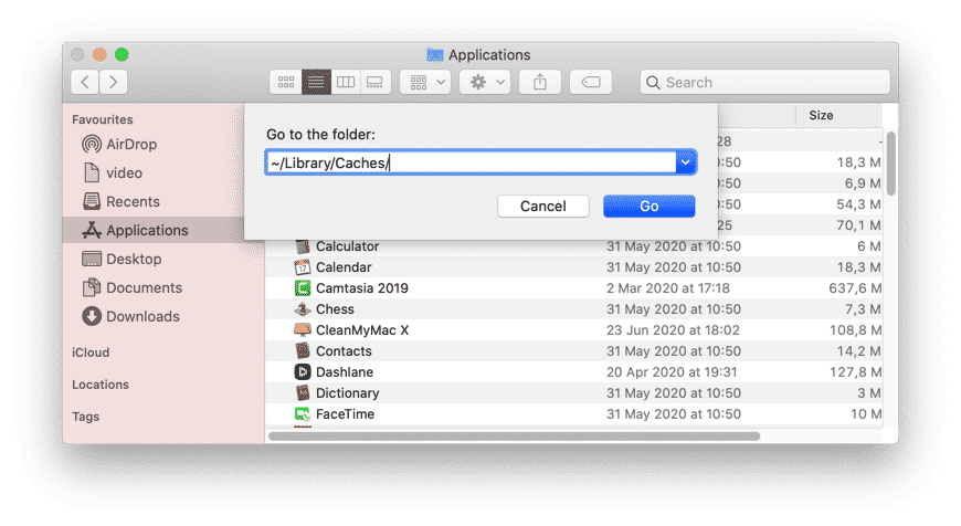 how to make a library folder on mac