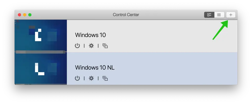 virtuele machine toevoegen