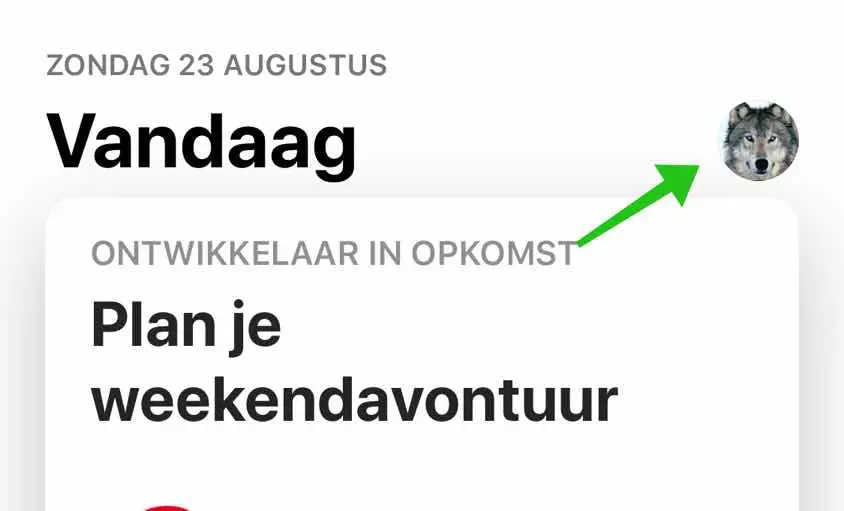 appstore profiel