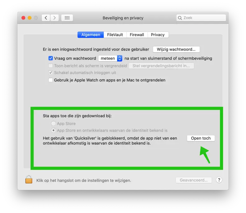 gatekeeper melding mac