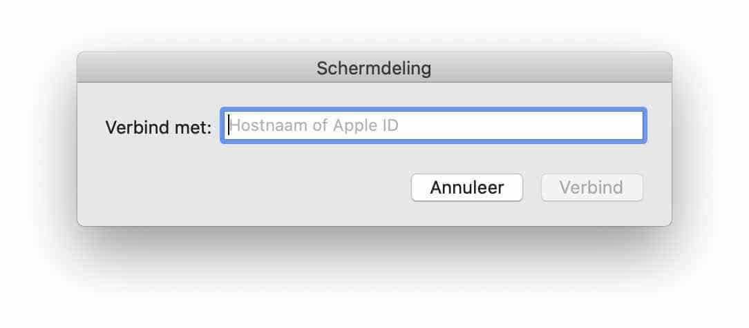 schermdeling mac