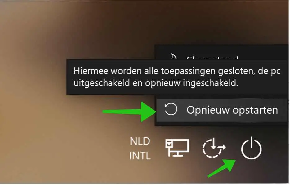 windows opstarten in herstelmodus