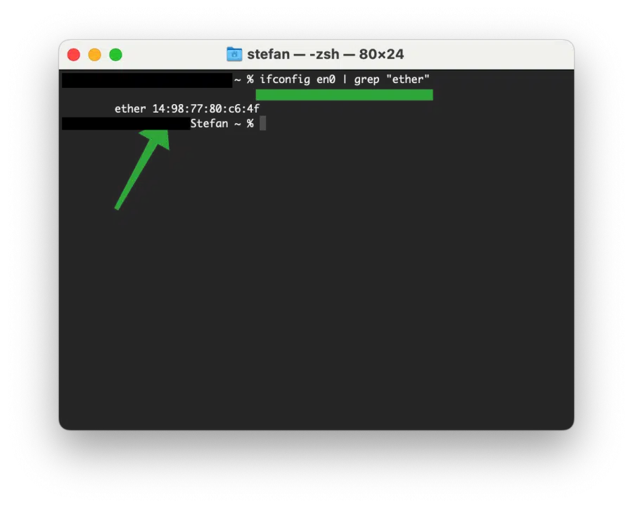 ifconfig