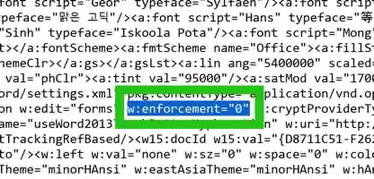 wenforcement wijzigen in 0