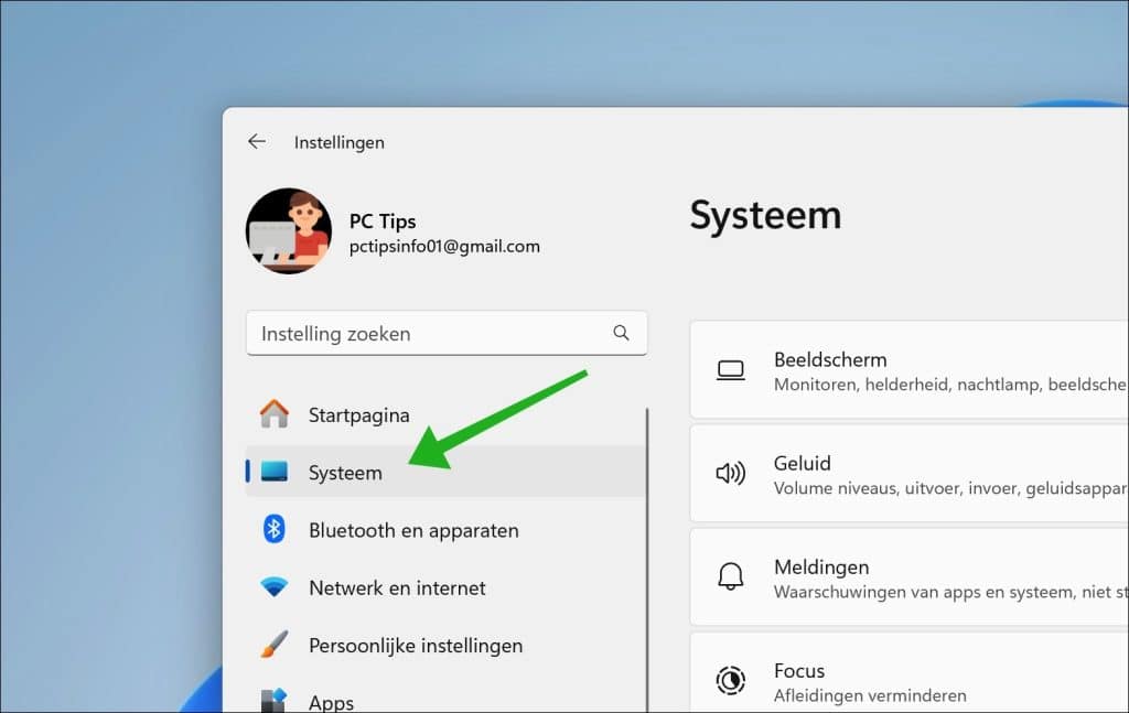 Systeem