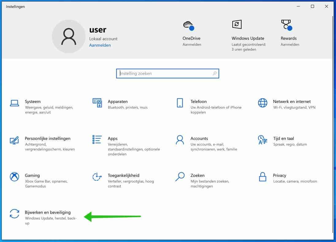 Windows-Updates aktualisieren und sichern