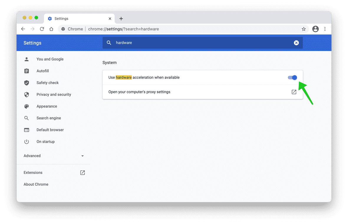 google chrome for mac homepage