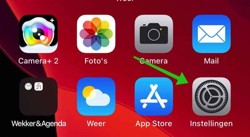 iphone instellingen