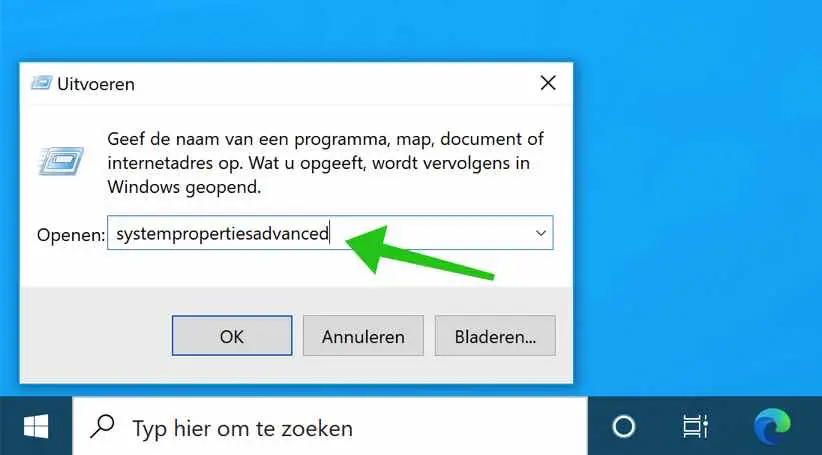uitvoeren windows