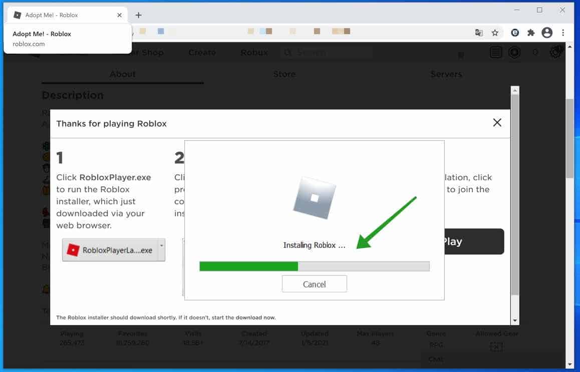 Roblox downloaden en opnieuw installeren