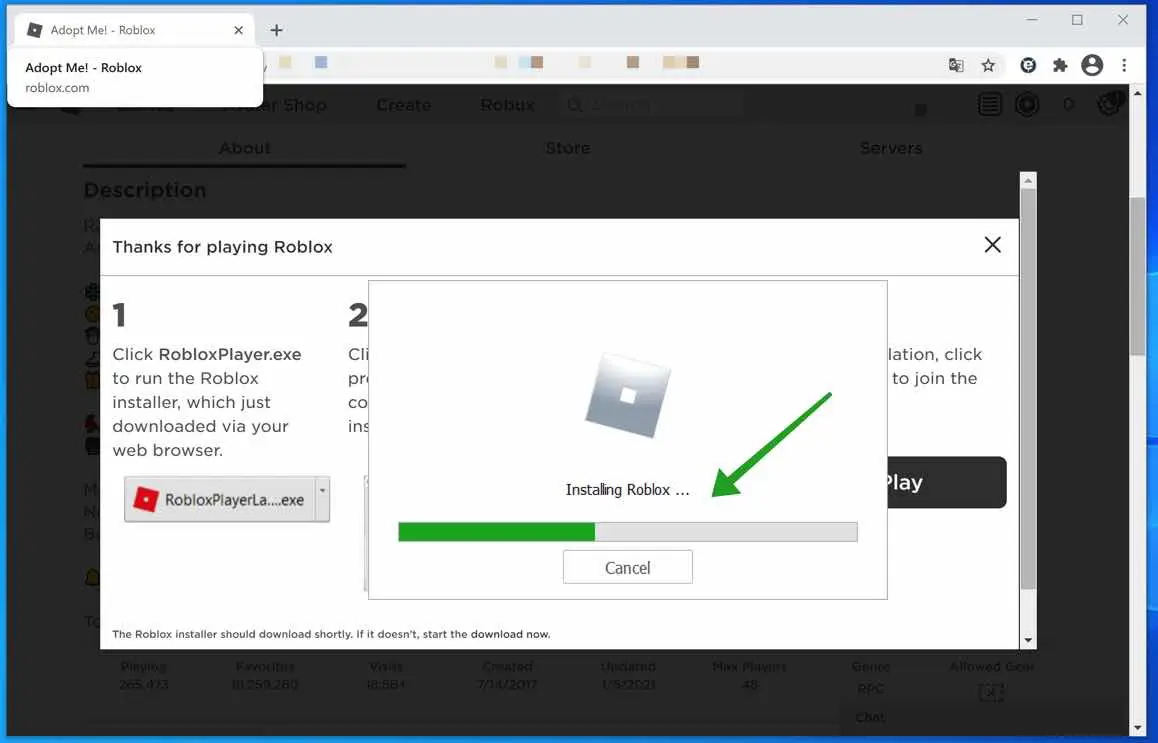 Roblox downloaden en opnieuw installeren