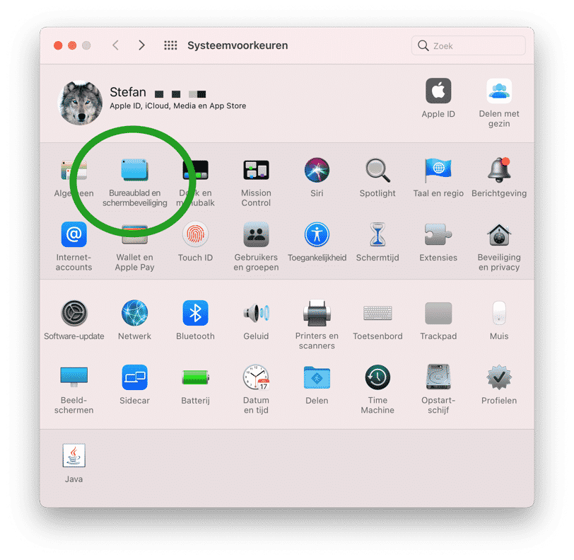 desktop and screen saver settings mac