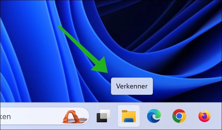 Öffnen Sie den Windows Explorer