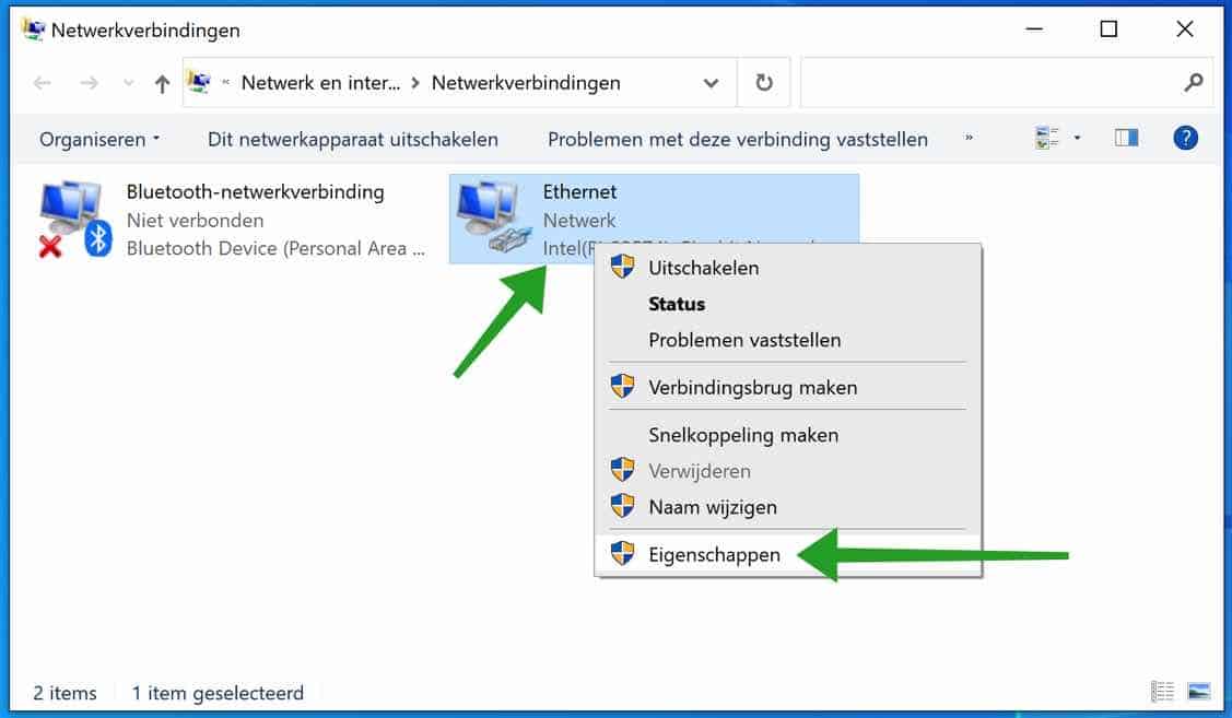 netwerkverbindingen