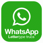whatsapp-lettertype trucs