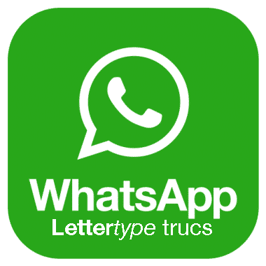 truques de fontes do WhatsApp