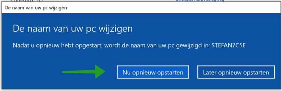 Benennen Sie den PC in Windows um