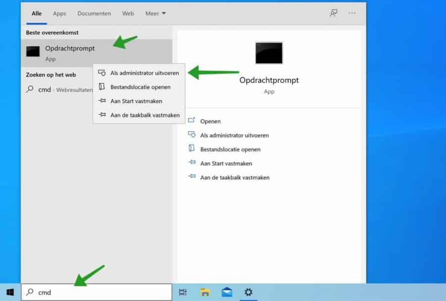 Open Command Prompt