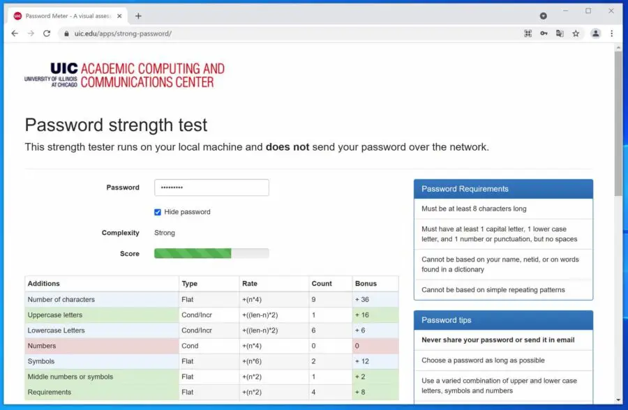 Password Meter