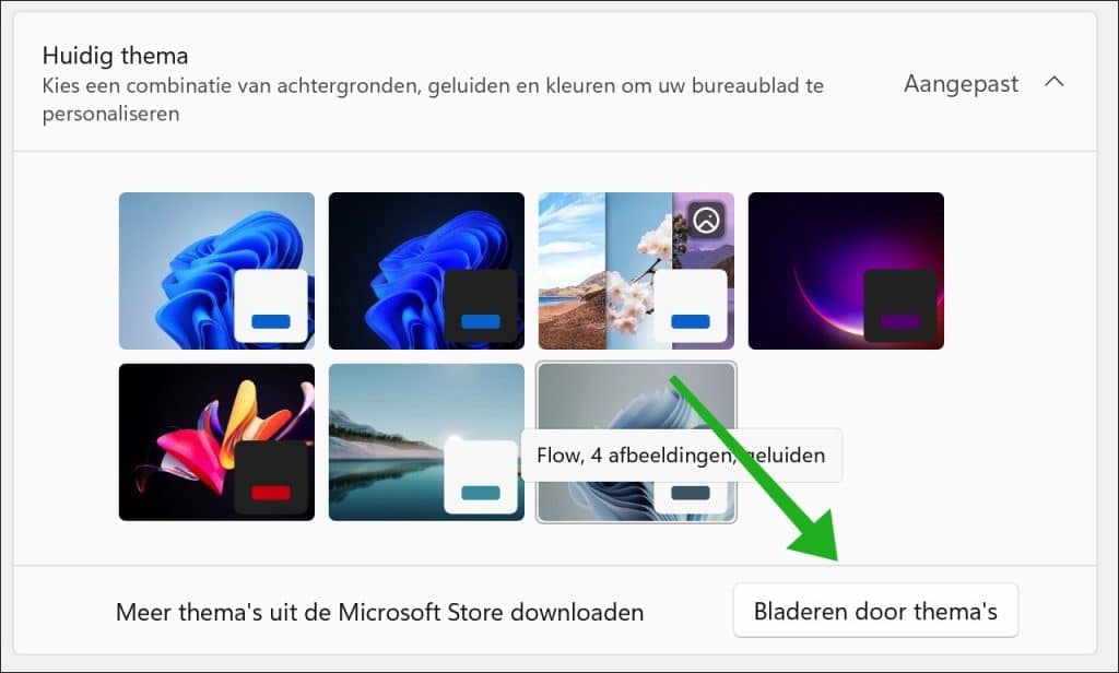 Bladeren door themas