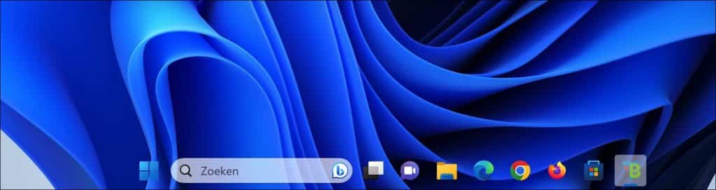 Make taskbar transparent