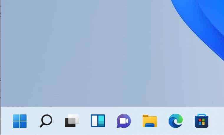 move start menu and taskbar windows 11 to the left