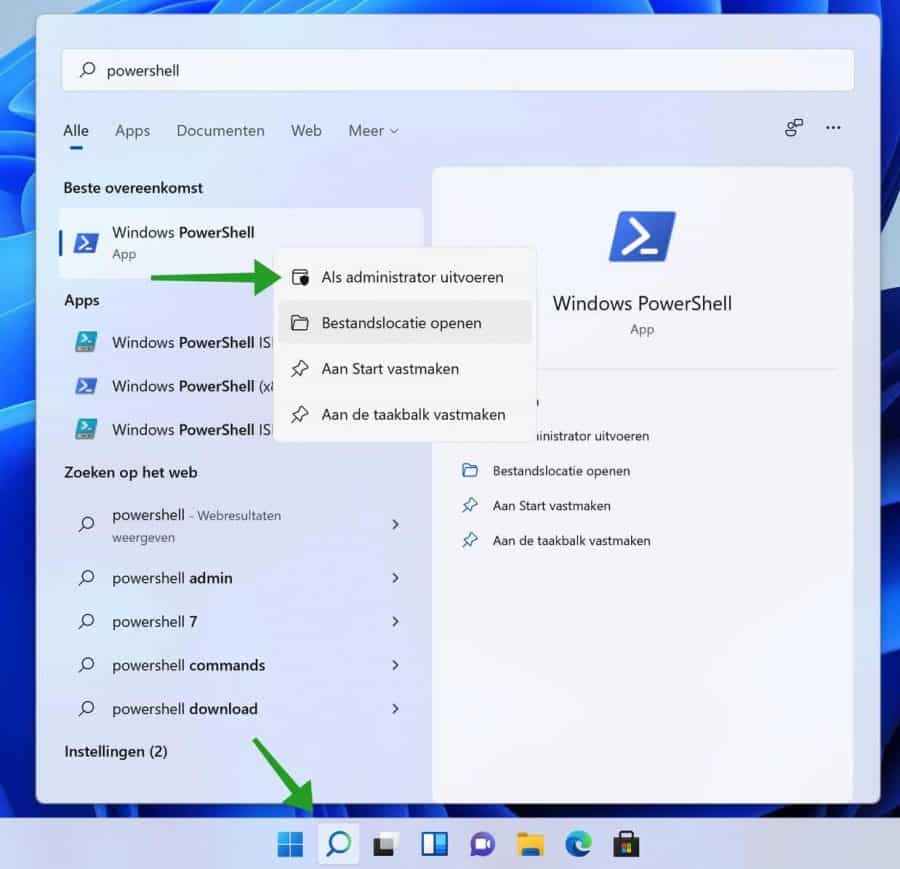 Computernaam wijzigen in Windows 11 via PowerShell