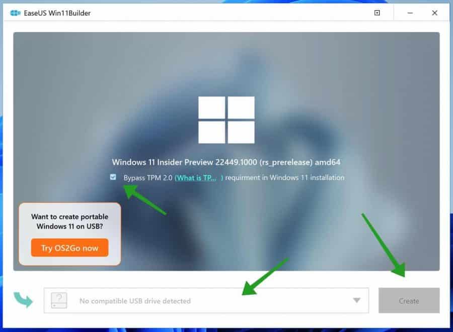 EaseUS Win11Builder