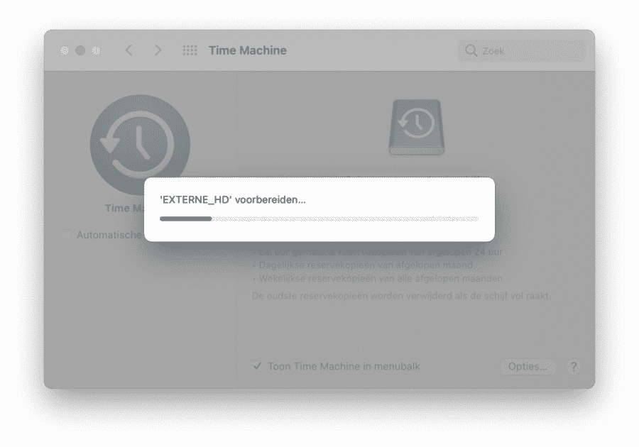 Externe Mac schijf klaar maken voor gebruik