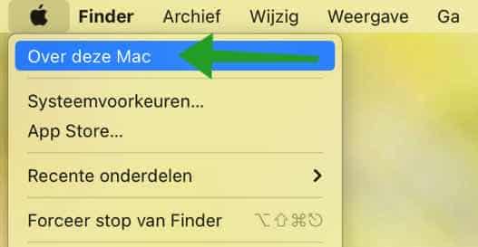 Über diesen Mac