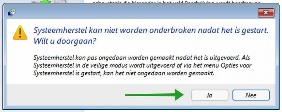 Systeemherstel uitvoeren via geavanceerde opstartopties in Windows 11