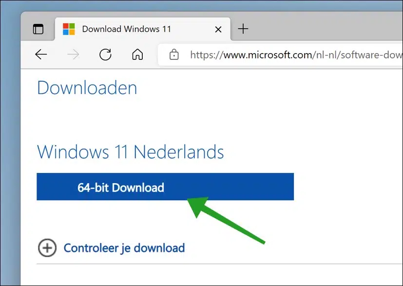 Windows 11 iso downloaden