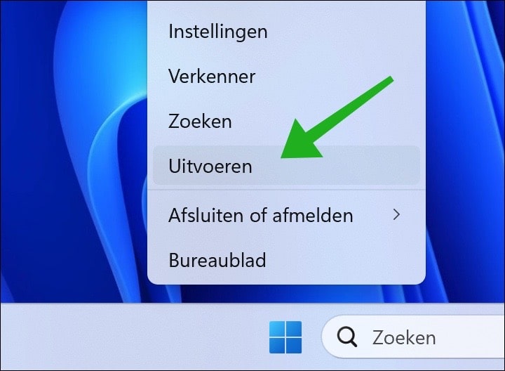 uitvoeren