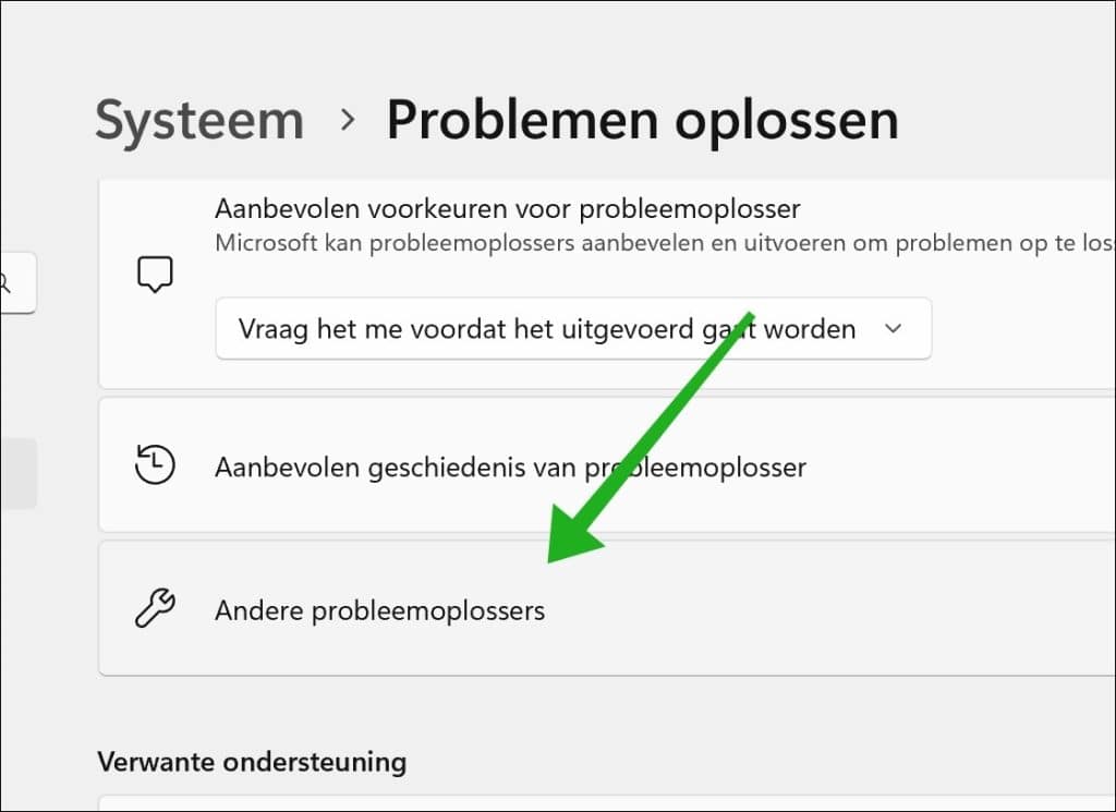 Andere probleemoplossers
