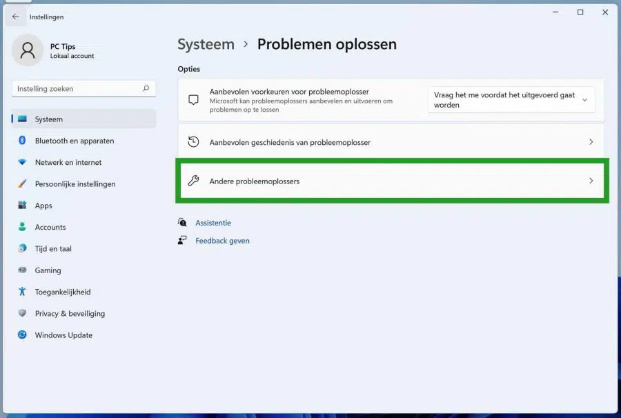 Andere probleemoplossers