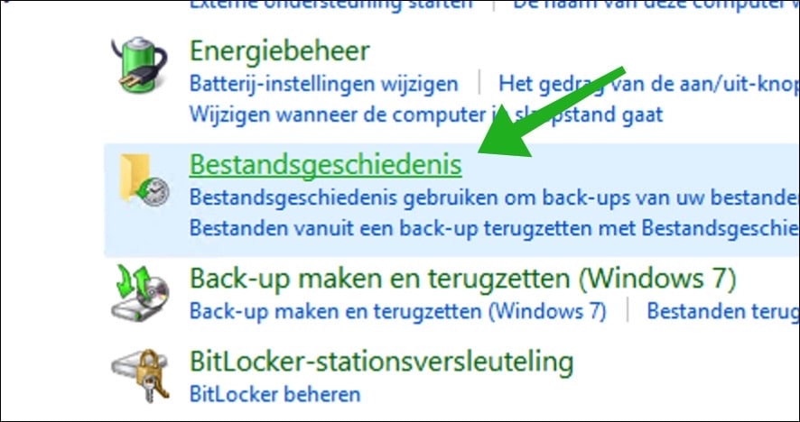 Bestandsgeschiedenis