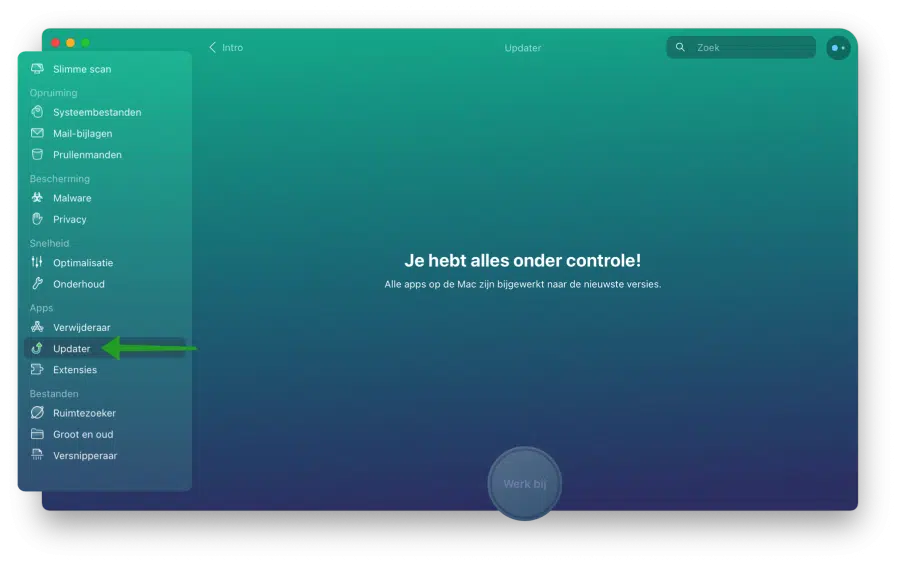 CleanMyMac updater