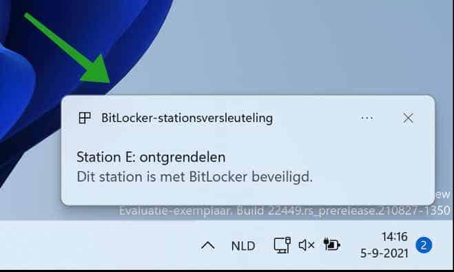 Esta unidade é protegida pelo Bitlocker