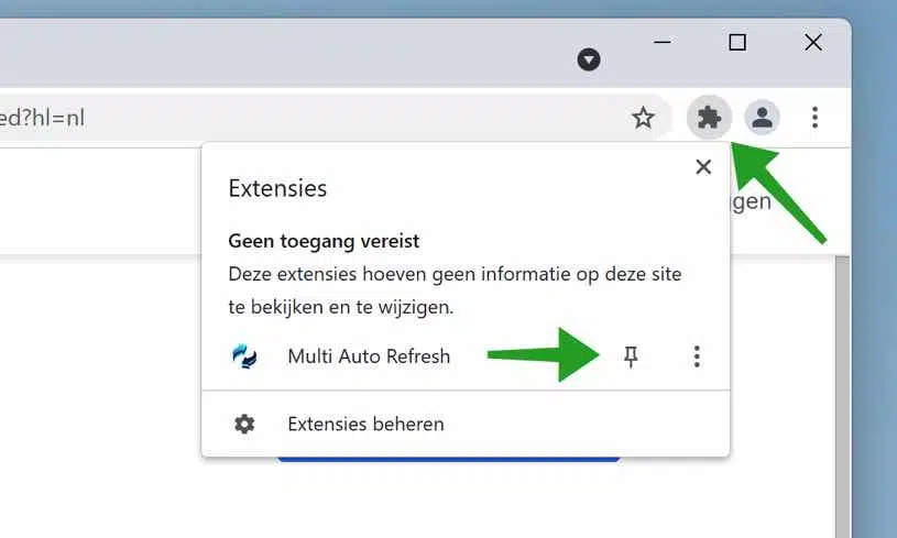 Multi Auto refresh timer vasstpinnen aan taakbalk