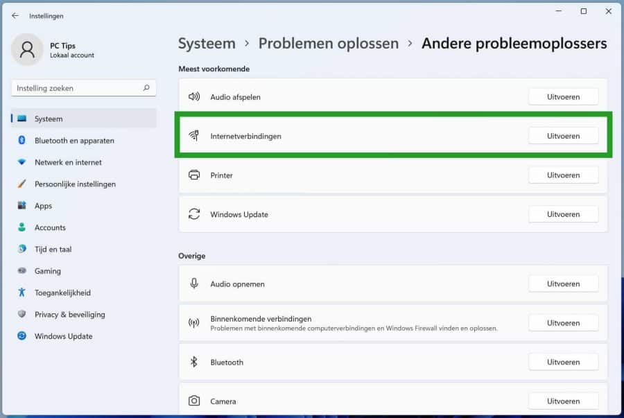 Solucionar problemas de conexão com a Internet no Windows 11