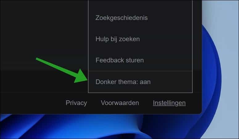 Dark mode snel inschakelen of uitschakelen in Google Chrome