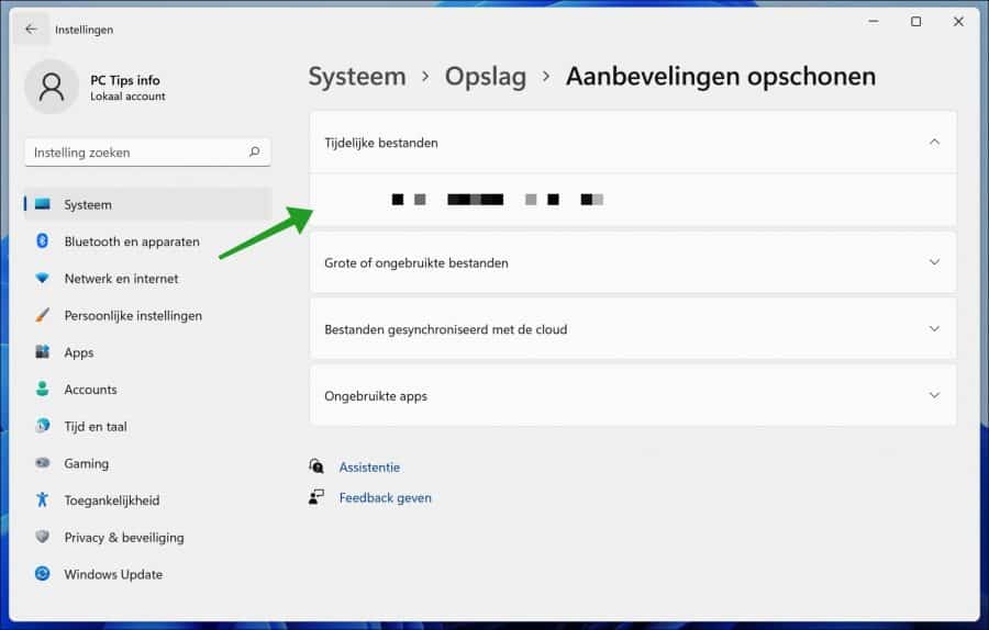 Vorige Windows installatie verwijderen in Windows 11