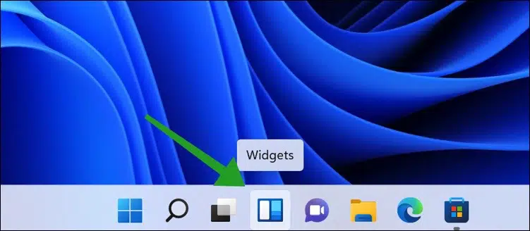 widgets in Windows 11