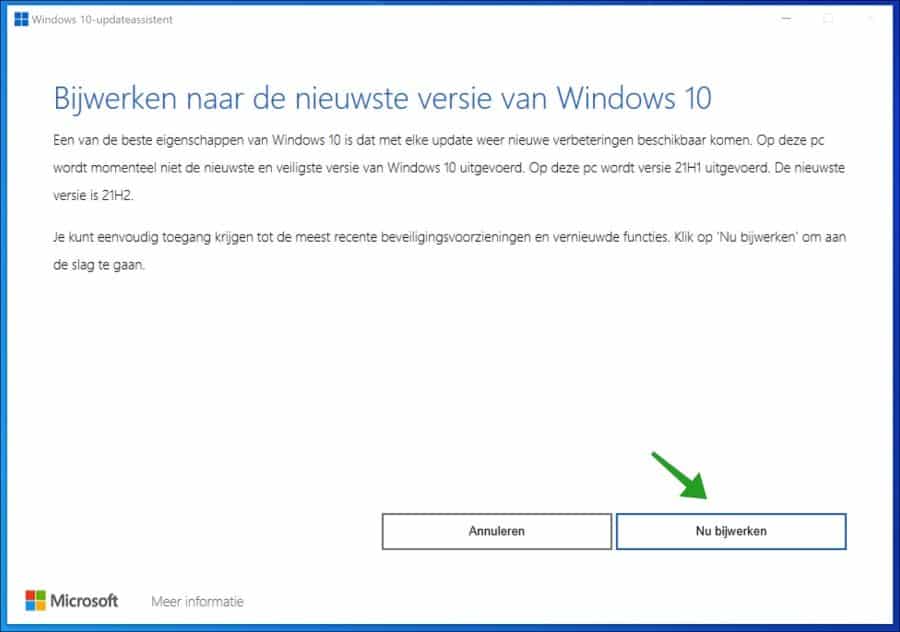 Update Windows 10 to the latest version