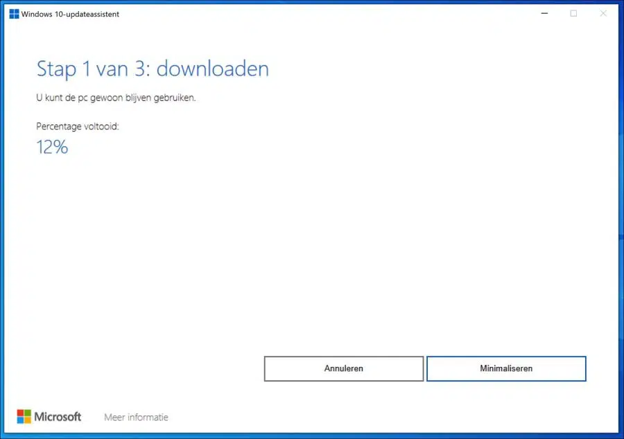 Windows update 21h2 downloaden voor Windows 10