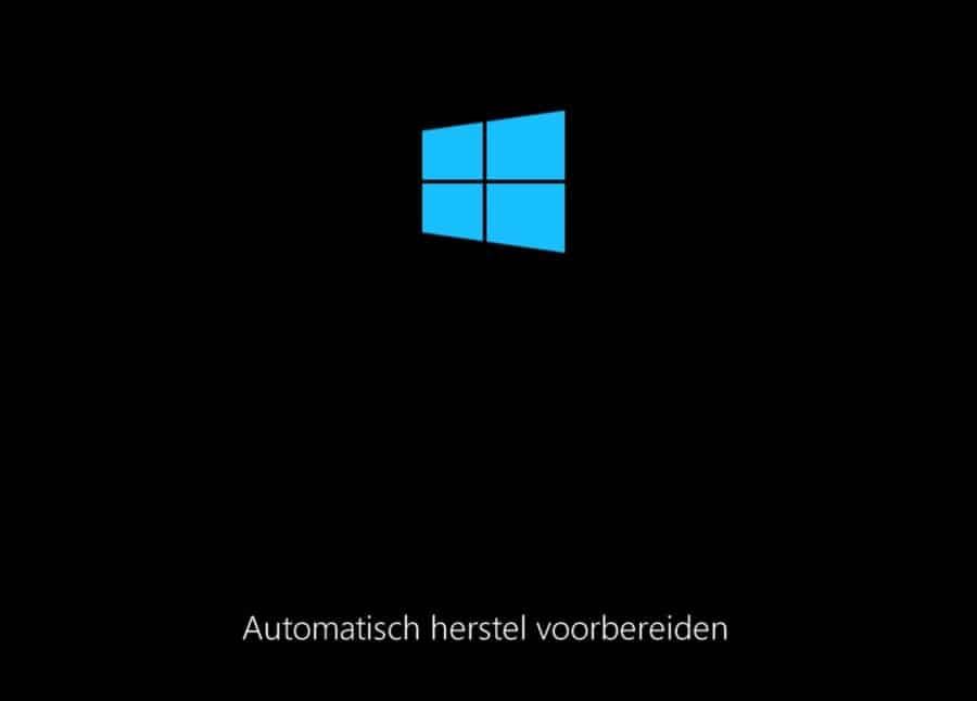 Automatisch herstel voorbereiden