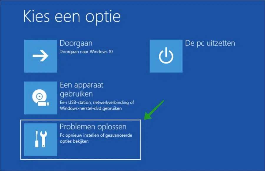 Problemen oplossen