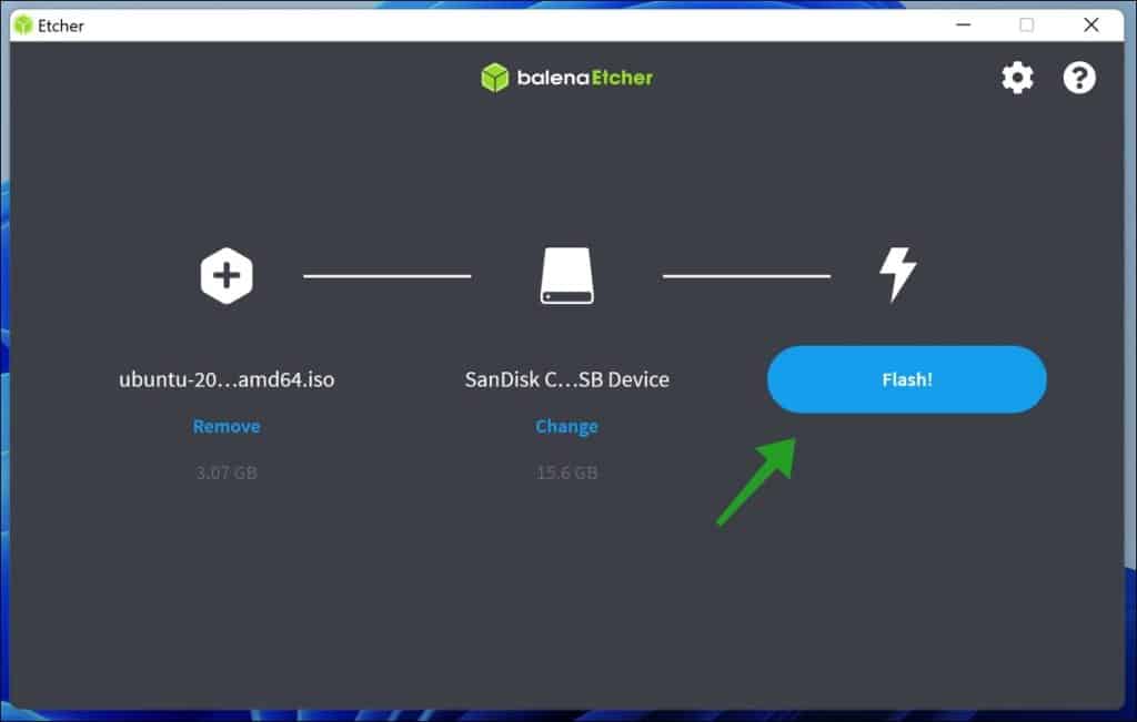 Opstartbare bootable linux usb stick aanmaken